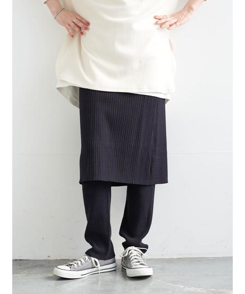 AMERICAN HOLIC（アメリカンホリック）の「レギンス付きニットスカート ＊（スカート・レディース・ブラック/ベージュ/ブラウン・M/L）」の13枚目の写真