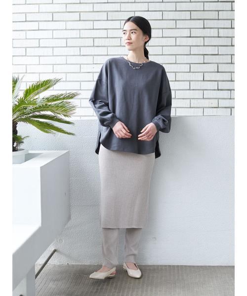 AMERICAN HOLIC（アメリカンホリック）の「レギンス付きニットスカート ＊（スカート・レディース・ブラック/ベージュ/ブラウン・M/L）」の17枚目の写真