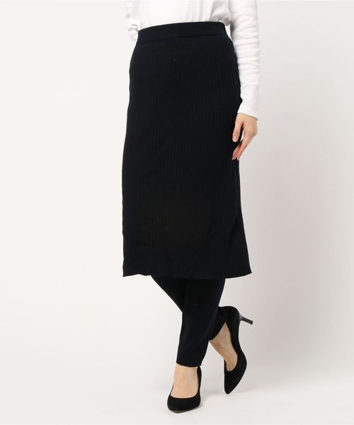 AMERICAN HOLIC（アメリカンホリック）の「レギンス付きニットスカート ＊（スカート・レディース・ブラック/ベージュ/ブラウン・M/L）」の14枚目の写真