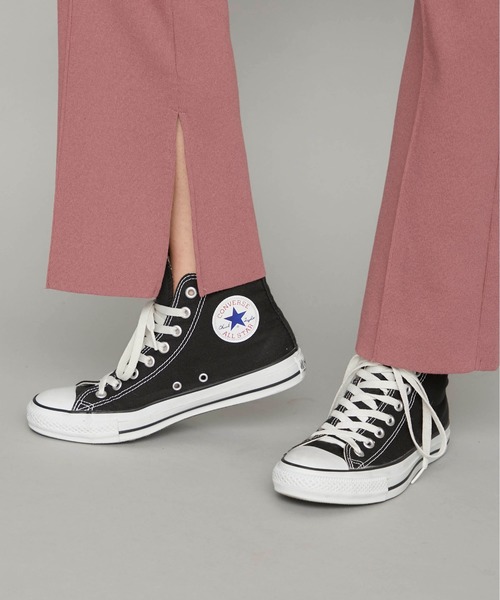 STUDIOUS（ステュディオス）の「【STUDIOUS】サマーニットフレアパンツ（その他パンツ・レディース・ホワイト/ブラック/ピンク・1/2）」の10枚目の写真