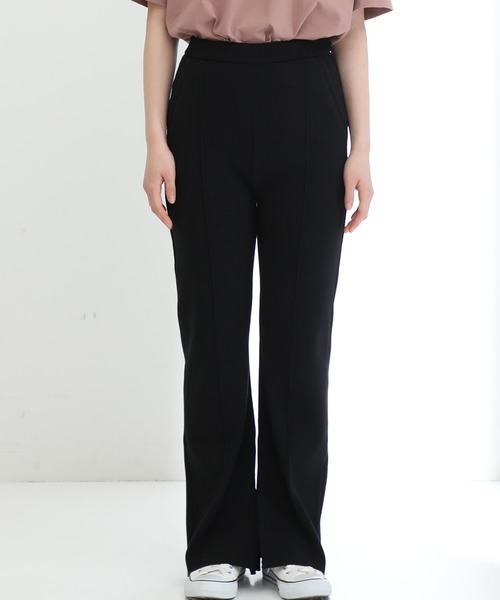 STUDIOUS（ステュディオス）の「【STUDIOUS】サマーニットフレアパンツ（その他パンツ・レディース・ホワイト/ブラック/ピンク・1/2）」の20枚目の写真