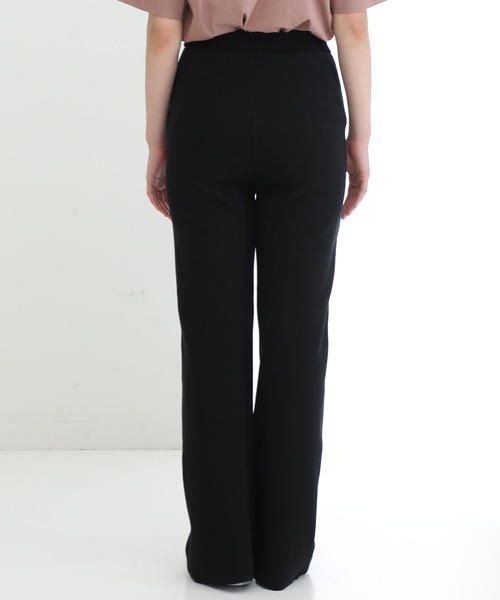 STUDIOUS（ステュディオス）の「【STUDIOUS】サマーニットフレアパンツ（その他パンツ・レディース・ホワイト/ブラック/ピンク・1/2）」の22枚目の写真