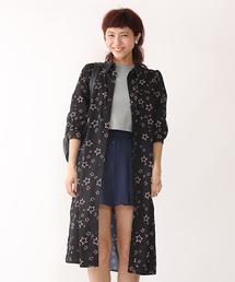 mystic | 星柄シャツワンピース(シャツワンピース)