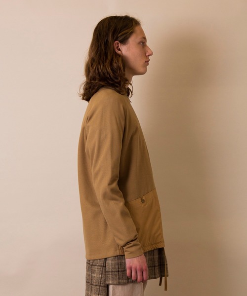 FACTOTUM（ファクトタム）の「【FACTOTUM】トリコット B.A PCS ブルゾン（ブルゾン・メンズ・ネイビー/ベージュ・46/48/44）」の4枚目の写真