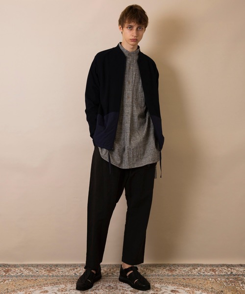 FACTOTUM（ファクトタム）の「【FACTOTUM】トリコット B.A PCS ブルゾン（ブルゾン・メンズ・ネイビー/ベージュ・46/48/44）」の10枚目の写真