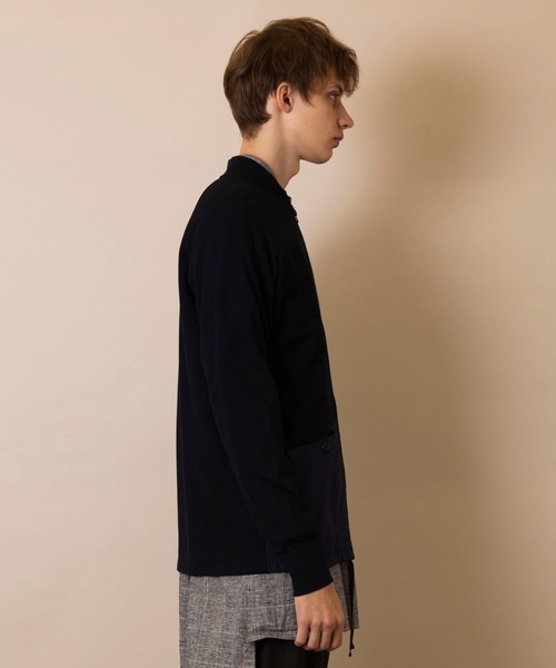 FACTOTUM（ファクトタム）の「【FACTOTUM】トリコット B.A PCS ブルゾン（ブルゾン・メンズ・ネイビー/ベージュ・46/48/44）」の8枚目の写真