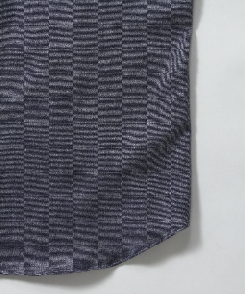 EDIFICE（エディフィス）の「◇C/CA ネルセミワイド （シャツ/ブラウス・メンズ・ホワイト/グレー/グリーン/ネイビー/ブルー/ピンク・46/48/50/44）」の9枚目の写真