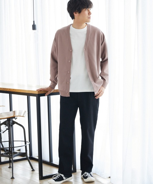 LAKOLE（ラコレ）の「ストレッチデニムワイドパンツ / LAKOLE（デニムパンツ・メンズ・ネイビー/ブラック・SMALL/MEDIUM/LARGE）」の3枚目の写真