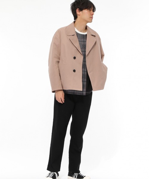 LAKOLE（ラコレ）の「ストレッチデニムワイドパンツ / LAKOLE（デニムパンツ・メンズ・ネイビー/ブラック・SMALL/MEDIUM/LARGE）」の9枚目の写真