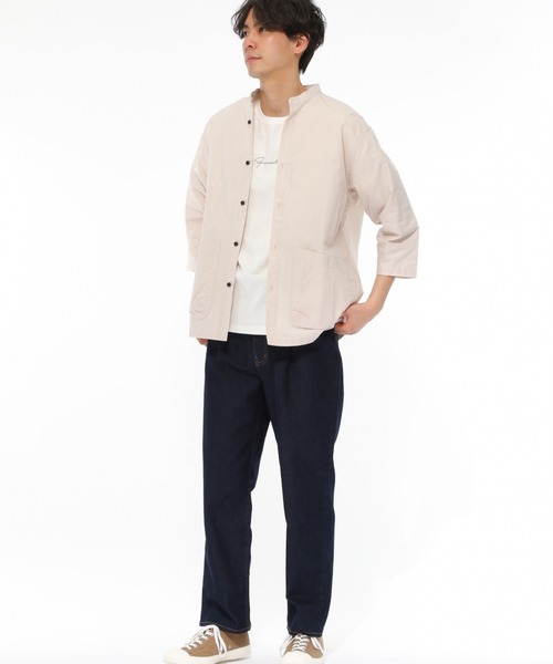 LAKOLE（ラコレ）の「ストレッチデニムワイドパンツ / LAKOLE（デニムパンツ・メンズ・ネイビー/ブラック・SMALL/MEDIUM/LARGE）」の11枚目の写真