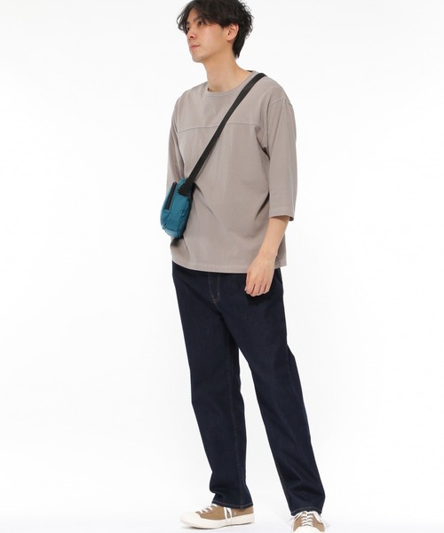 LAKOLE（ラコレ）の「ストレッチデニムワイドパンツ / LAKOLE（デニムパンツ・メンズ・ネイビー/ブラック・SMALL/MEDIUM/LARGE）」の13枚目の写真