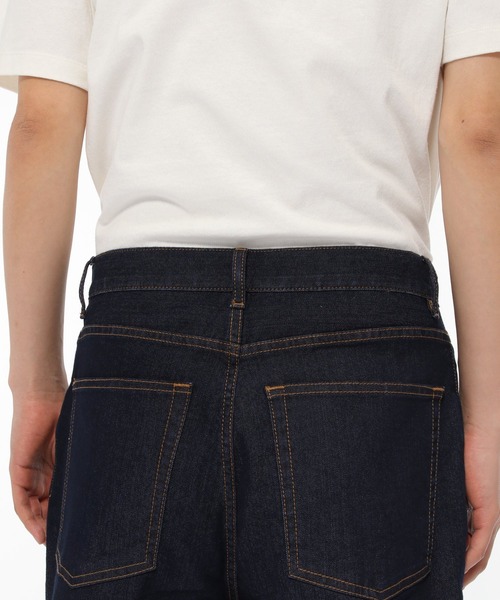 LAKOLE（ラコレ）の「ストレッチデニムワイドパンツ / LAKOLE（デニムパンツ・メンズ・ネイビー/ブラック・SMALL/MEDIUM/LARGE）」の21枚目の写真