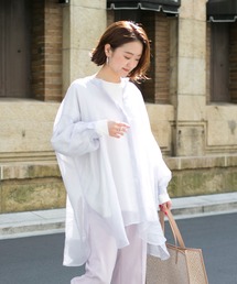 DouDou | シアーBIGチュニック(シャツ/ブラウス)
