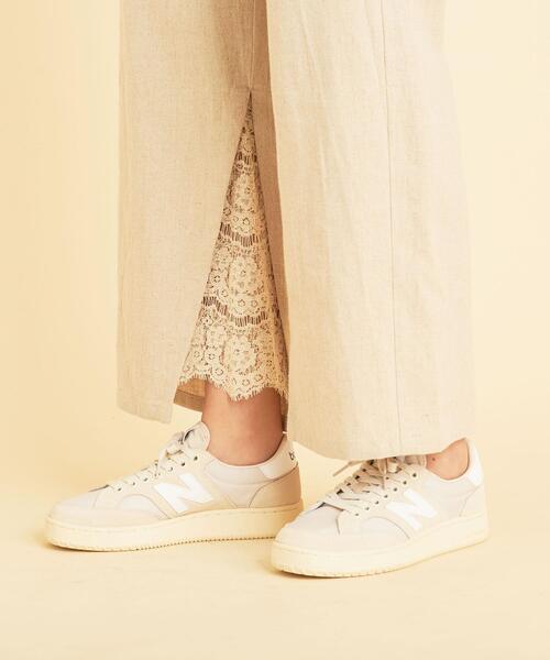 NEW BALANCE（ニューバランス）の「＜New Balance(ニューバランス)＞∴PRO COURT CUP スニーカー ο（スニーカー・レディース・ブラック/ナチュラル・23cm/23.5cm/22.5cm/25cm/24.5cm/24cm）」の9枚目の写真