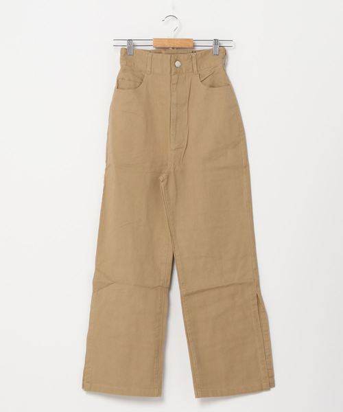 Culture Medium（カルチャーミディアム）の「バックレースアップパンツ（その他パンツ・レディース・ベージュ/ライトグレー/ブラウン・FREE）」の3枚目の写真