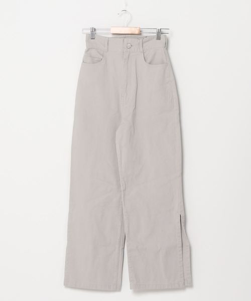 Culture Medium（カルチャーミディアム）の「バックレースアップパンツ（その他パンツ・レディース・ベージュ/ライトグレー/ブラウン・FREE）」の2枚目の写真