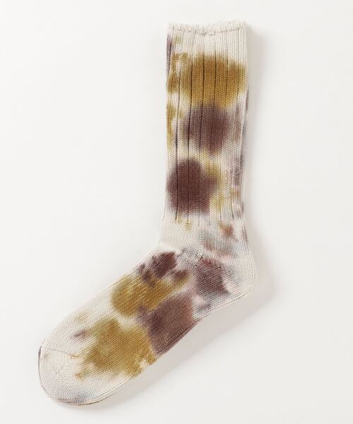 ANONYMOUSISM（アノニマスイズム）の「【AnonymousIsm】ダッシュダイ/クルー丈ソックス/アノニマスイズム（ソックス/靴下・メンズ・オリーブ/レッド/チャコールグレー/インディゴブルー/ネイビー系/モスグリーン/ダークパープル/ネイビー/バイオレット/カーキ/ブルー/レッド系その他/サックスブルー/パープル/ブラウン/ピンク/レンガ/ブルーグレー/オレンジ/ミント・25cm～27cm/23cm～25cm）」の5枚目の写真