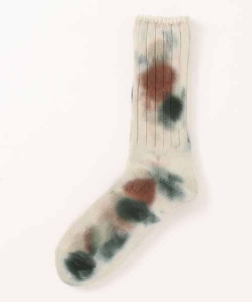 ANONYMOUSISM（アノニマスイズム）の「【AnonymousIsm】ダッシュダイ/クルー丈ソックス/アノニマスイズム（ソックス/靴下・メンズ・オリーブ/レッド/チャコールグレー/インディゴブルー/ネイビー系/モスグリーン/ダークパープル/ネイビー/バイオレット/カーキ/ブルー/レッド系その他/サックスブルー/パープル/ブラウン/ピンク/レンガ/ブルーグレー/オレンジ/ミント・25cm～27cm/23cm～25cm）」の6枚目の写真