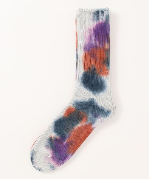 ANONYMOUSISM（アノニマスイズム）の「【AnonymousIsm】ダッシュダイ/クルー丈ソックス/アノニマスイズム（ソックス/靴下・メンズ・オリーブ/レッド/チャコールグレー/インディゴブルー/ネイビー系/モスグリーン/ダークパープル/ネイビー/バイオレット/カーキ/ブルー/レッド系その他/サックスブルー/パープル/ブラウン/ピンク/レンガ/ブルーグレー/オレンジ/ミント・25cm～27cm/23cm～25cm）」の11枚目の写真