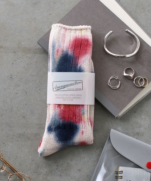 ANONYMOUSISM（アノニマスイズム）の「【AnonymousIsm】ダッシュダイ/クルー丈ソックス/アノニマスイズム（ソックス/靴下・メンズ・オリーブ/レッド/チャコールグレー/インディゴブルー/ネイビー系/モスグリーン/ダークパープル/ネイビー/バイオレット/カーキ/ブルー/レッド系その他/サックスブルー/パープル/ブラウン/ピンク/レンガ/ブルーグレー/オレンジ/ミント・25cm～27cm/23cm～25cm）」の18枚目の写真