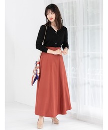 チノフレアロングスカート