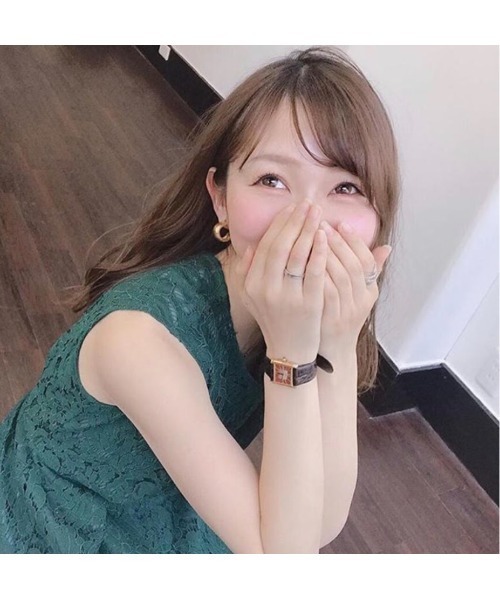felice（フェリーチェ）の「[felice]シンプルリングピアス（ピアス（両耳用）・レディース・シルバー/ゴールド・FREE）」の4枚目の写真