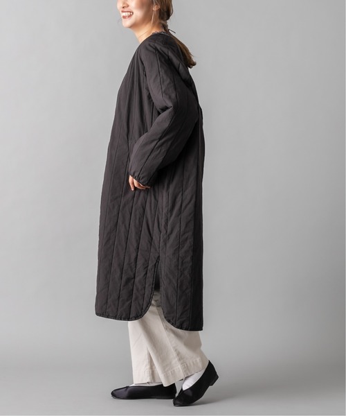 PUAL CE CIN（ピュアルセシン）の「キルトコート（その他アウター・レディース・ベージュ/スミクロ/ライトベージュ・FREE）」の11枚目の写真