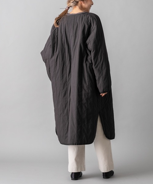 PUAL CE CIN（ピュアルセシン）の「キルトコート（その他アウター・レディース・ベージュ/スミクロ/ライトベージュ・FREE）」の15枚目の写真