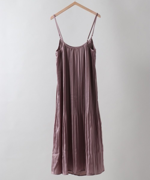 cepo（セポ）の「ランダムプリーツキャミワンピース　※２ＷＡＹ（ワンピース・レディース・オリーブ/ブルー/カーキ/ピンク・M）」の19枚目の写真