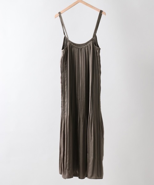 cepo（セポ）の「ランダムプリーツキャミワンピース　※２ＷＡＹ（ワンピース・レディース・オリーブ/ブルー/カーキ/ピンク・M）」の22枚目の写真