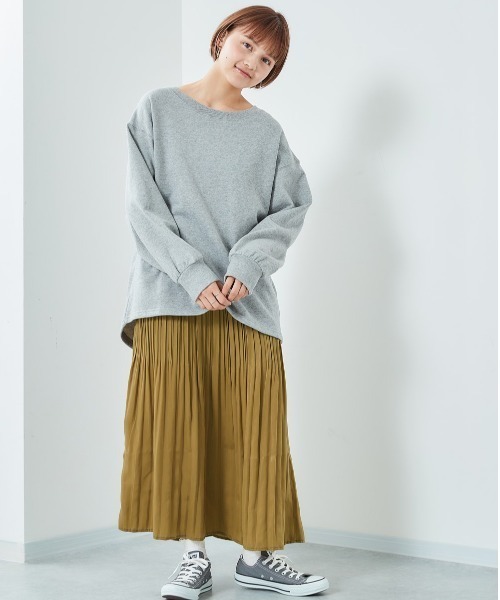 cepo（セポ）の「ランダムプリーツキャミワンピース　※２ＷＡＹ（ワンピース・レディース・オリーブ/ブルー/カーキ/ピンク・M）」の5枚目の写真