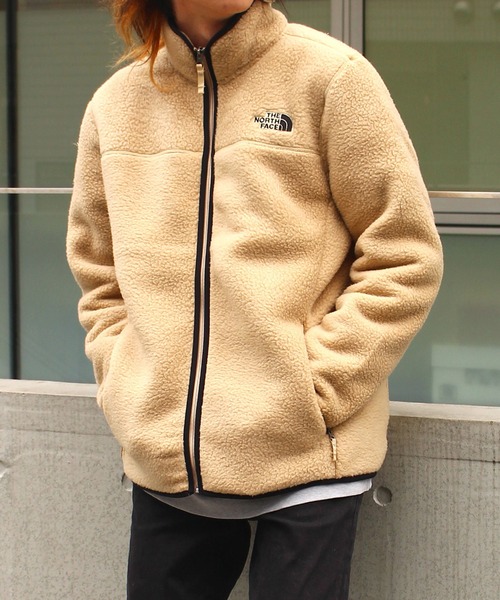 THE NORTH FACE フリースジャケット Lサイズ ベージュ/黒 THE NORTH