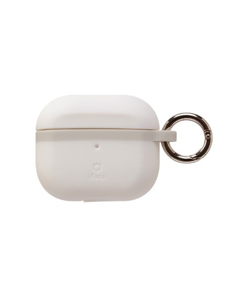 AirPods本体 第3世代 iFace シルバーケース付き AirPods(第1/第2/第3