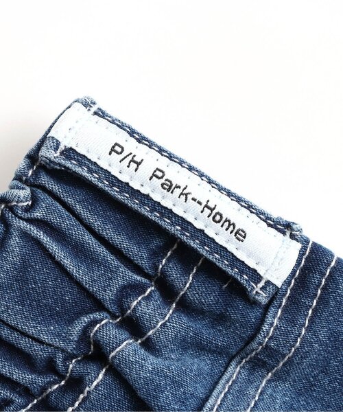 BREEZE（ブリーズ）の「/裾ゴムスキニーデニムパンツ 9分丈（デニムパンツ・キッズ・ブルー/ブラック・140/120/90/130/110/150/100）」の9枚目の写真