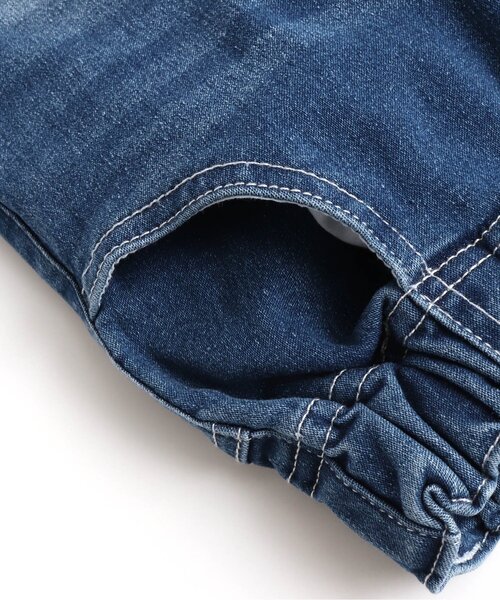 BREEZE（ブリーズ）の「/裾ゴムスキニーデニムパンツ 9分丈（デニムパンツ・キッズ・ブルー/ブラック・140/120/90/130/110/150/100）」の10枚目の写真