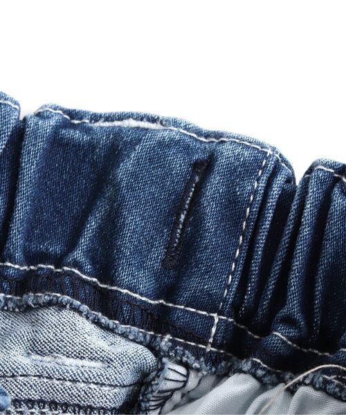 BREEZE（ブリーズ）の「/裾ゴムスキニーデニムパンツ 9分丈（デニムパンツ・キッズ・ブルー/ブラック・140/120/90/130/110/150/100）」の8枚目の写真