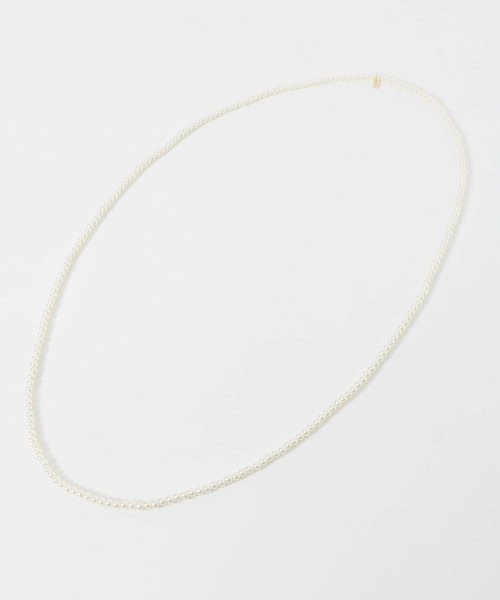 SMELLY（スメリー）の「パールロングネックレス（ネックレス・レディース・オフホワイト・-）」の5枚目の写真