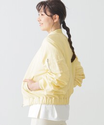 BEAMS LIGHTS | BEAMS LIGHTS / シャーリング スリーブ MA1(ブルゾン)