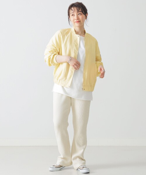 タグ付き✨MECRE シャーリング ライト ブルゾン ホワイト オーバーサイズ FREAK'S STORE/【セットアイテム】M-65 ロング 3way ライナーセット