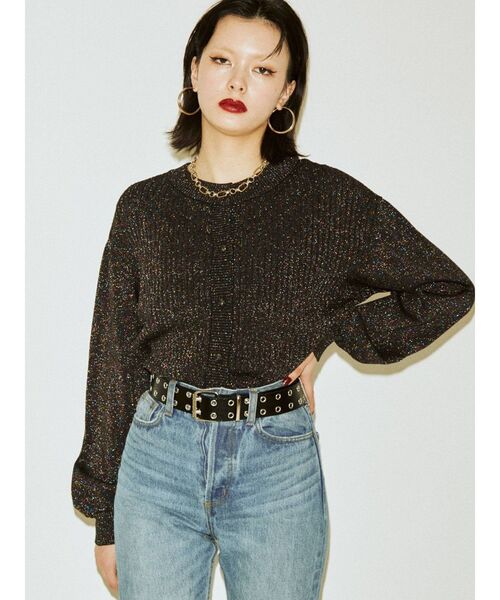 jouetie（ジュエティ）の「ダブルハトメベルト（ベルト・レディース・クリア/その他1/その他2/ブラック・FREE）」の9枚目の写真