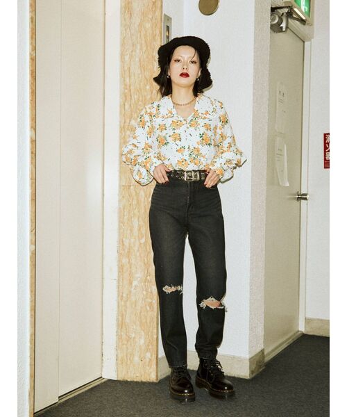 jouetie（ジュエティ）の「ダブルハトメベルト（ベルト・レディース・クリア/その他1/その他2/ブラック・FREE）」の8枚目の写真