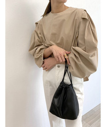 ISOOK | Balloon sleeve tuck blouse / バルーンスリーブタックブラウス(シャツ/ブラウス)