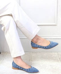GRACE AVENUE ホワイト編み込みシューズ 5855880_24aw.jpg
