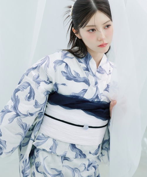 Dita(ディータ)の「1人で着られる浴衣5点セット 和歌山染工日本染め(ゆかた・しわへこ帯・下駄・着付け本・腰ひも)【K】(浴衣・レディース・その他6/その他4/その他2/その他3/その他8/その他5/その他7/その他1/その他9/その他11/その他10/その他13/その他12/その他14/その他15/その他16/その他17/その他18/その他20/その他19・FREE)」の20枚目の写真