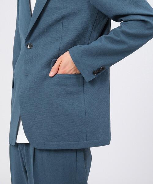 tk.TAKEO KIKUCHI(ティーケータケオキクチ)の「◆EVALET 吸水速乾ストレッチジャケット(スーツジャケット・メンズ・ブルー/ネイビー/ブラック・01/02/03/04)」の19枚目の写真