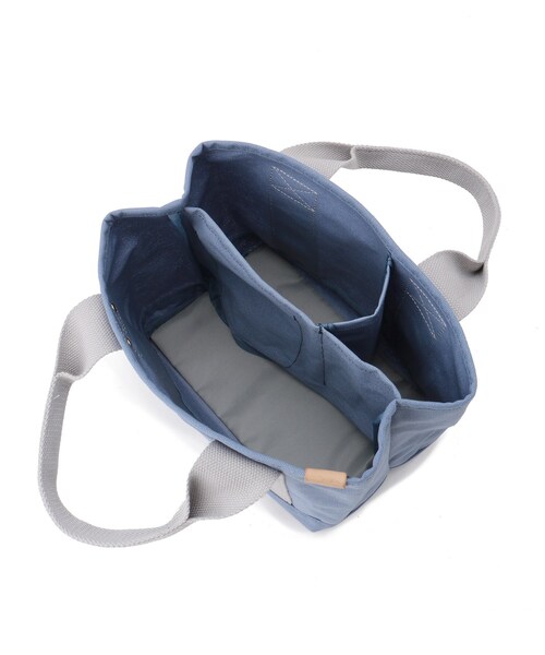 SHOO・LA・RUE(シューラルー)の「◆【追加生産】キャンバス仕切りトート(トートバッグ・レディース・ピンク系/ライトグリーン/サンドベージュ/ナチュラル/ブルー/イエロー/キャメル/パープル系4・00)」の17枚目の写真