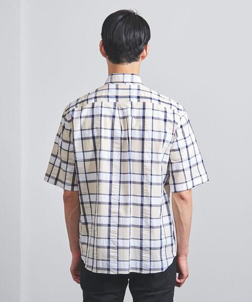 ERRICO FORMICOLA(エッリコフォルミコラ)の「<ERRICO FORMICOLA(エリコフォルミコラ)> マドラスチェック ボタンダウン(シャツ/ブラウス・メンズ・ブラウン/ベージュ・SMALL/MEDIUM/LARGE)」の4枚目の写真