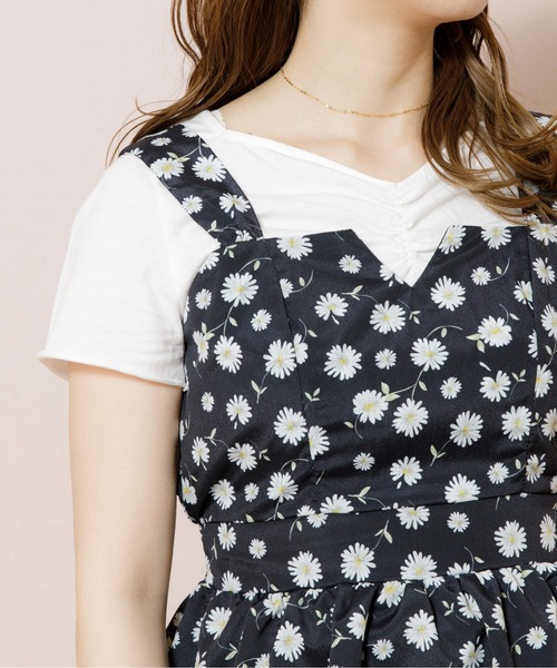 flower（フラワー）の「マーガレットビスチェ（シャツ/ブラウス・レディース・アイボリー/ブラック・FREE）」の11枚目の写真