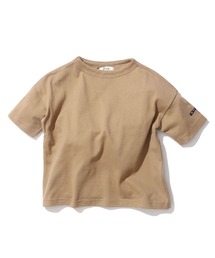 F.O.U（エフオーユー）の「F.O.U/エフオーユー ドロップショルダーTシャツ 半袖Tシャツ（Tシャツ/カットソー・キッズ）」