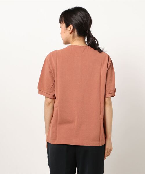 りんご　scye ヘンリーネック ポロシャツ SCYE BASICS｜コットン ピケ ヘンリーネック シャツ “Cotton